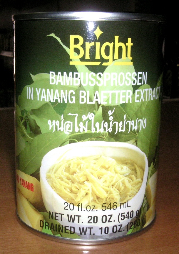 Bambussprossen in Yanang Blätter Extract