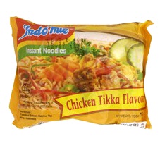 Instant Nudeln Huhn Tikka